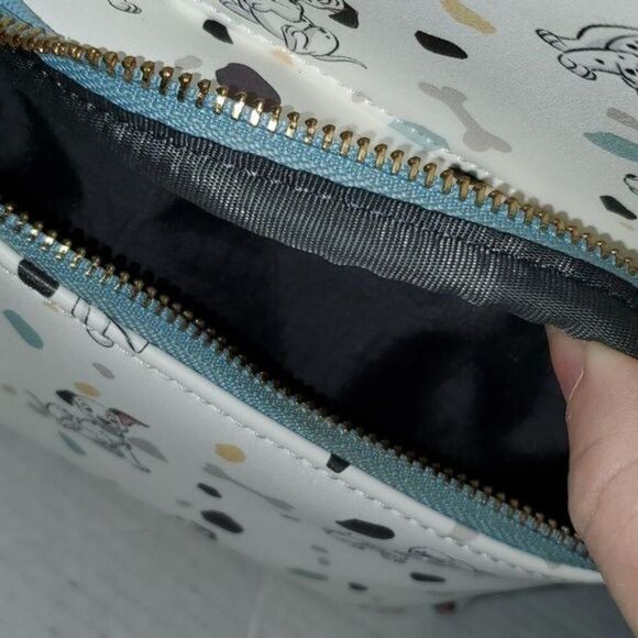 Disney 101 Dalmatians Backpack Danielle Nicole Bag Bone Allover Print Dog PURSE main image 6